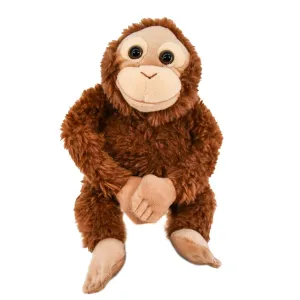Small Brown Orangutan Monkey Cuddly Soft Toy