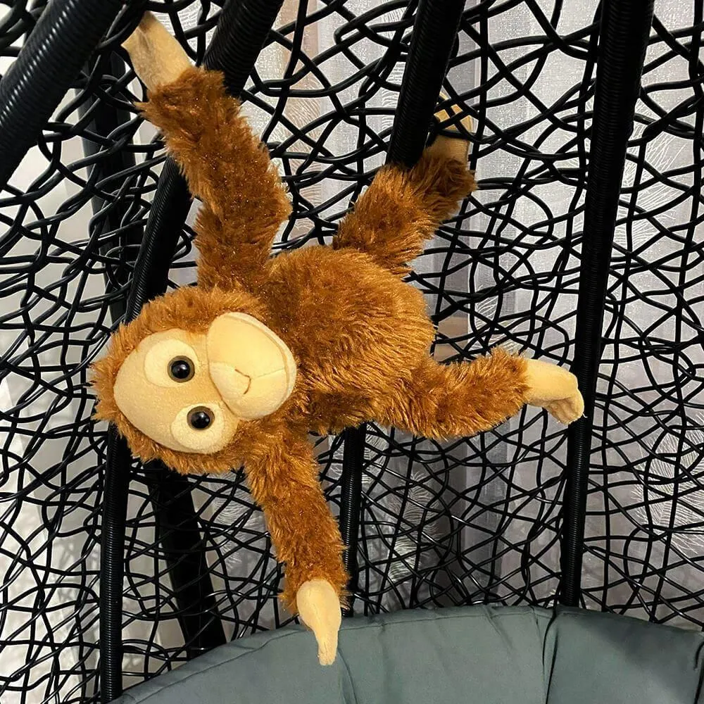 Small Brown Orangutan Monkey Cuddly Soft Toy