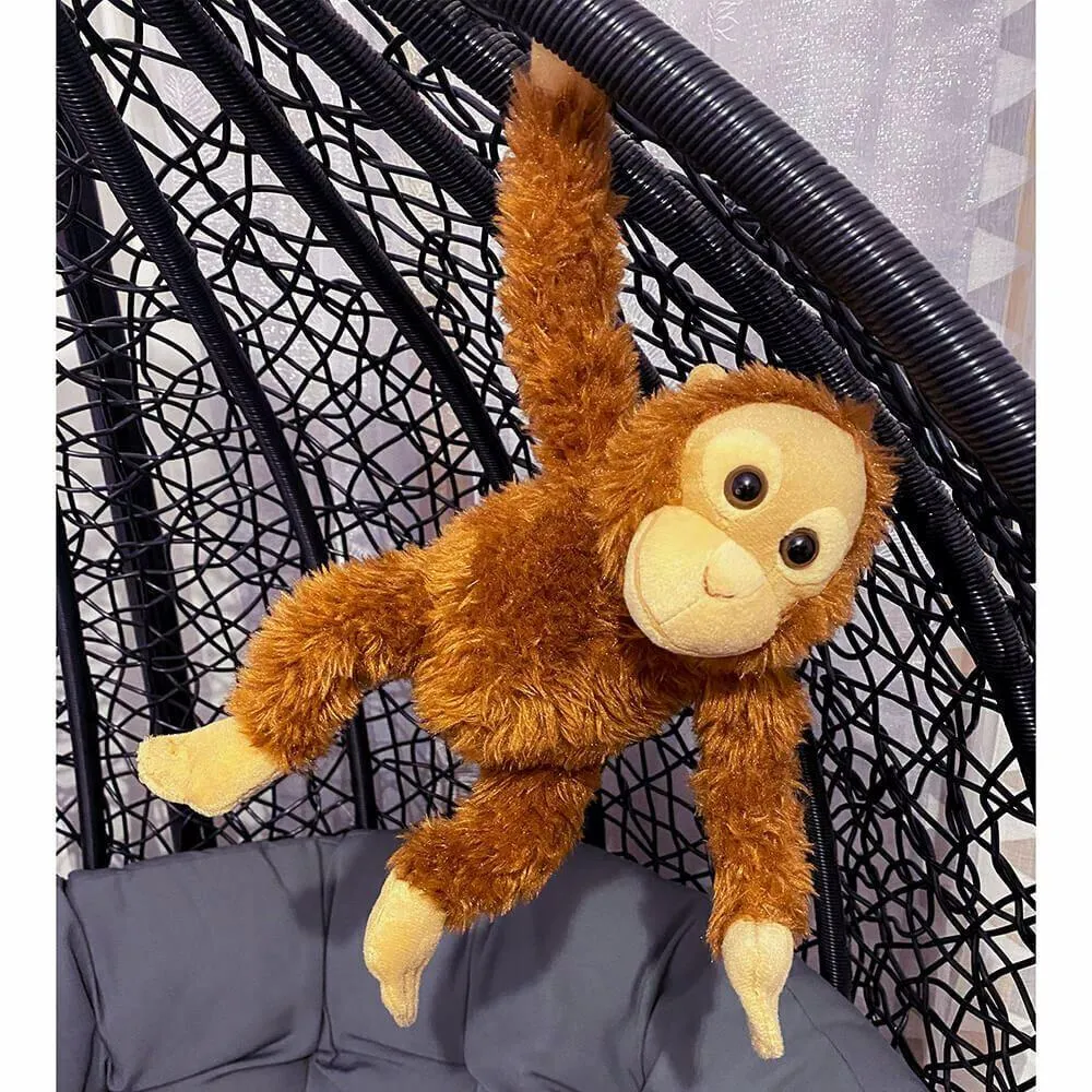 Small Brown Orangutan Monkey Cuddly Soft Toy