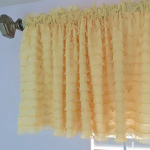 Small Window Valances in Many Colors