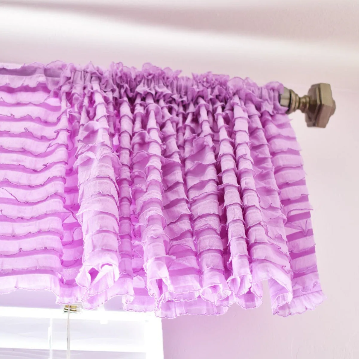 Small Window Valances in Many Colors