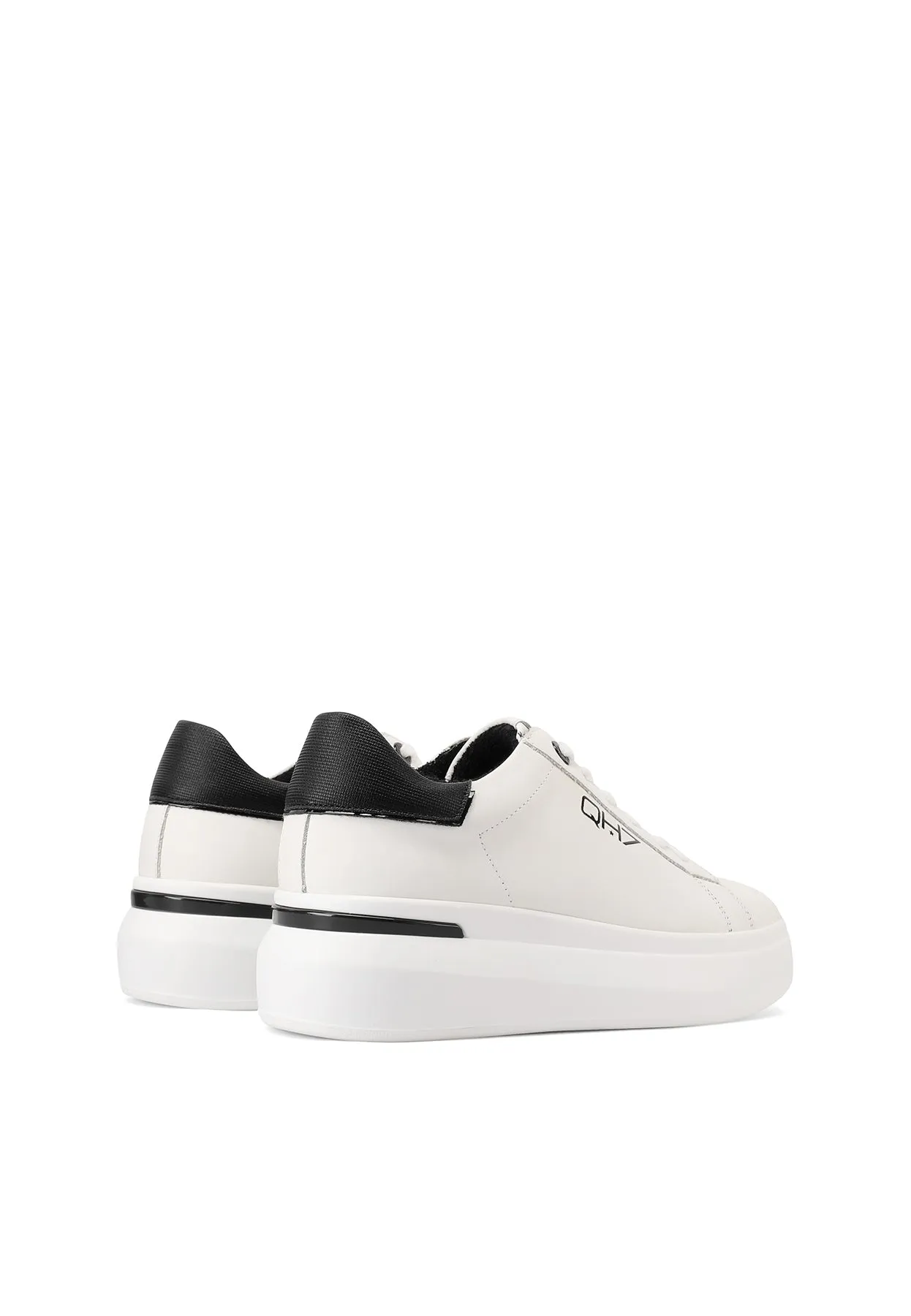Sneakers in vera pelle QH8003