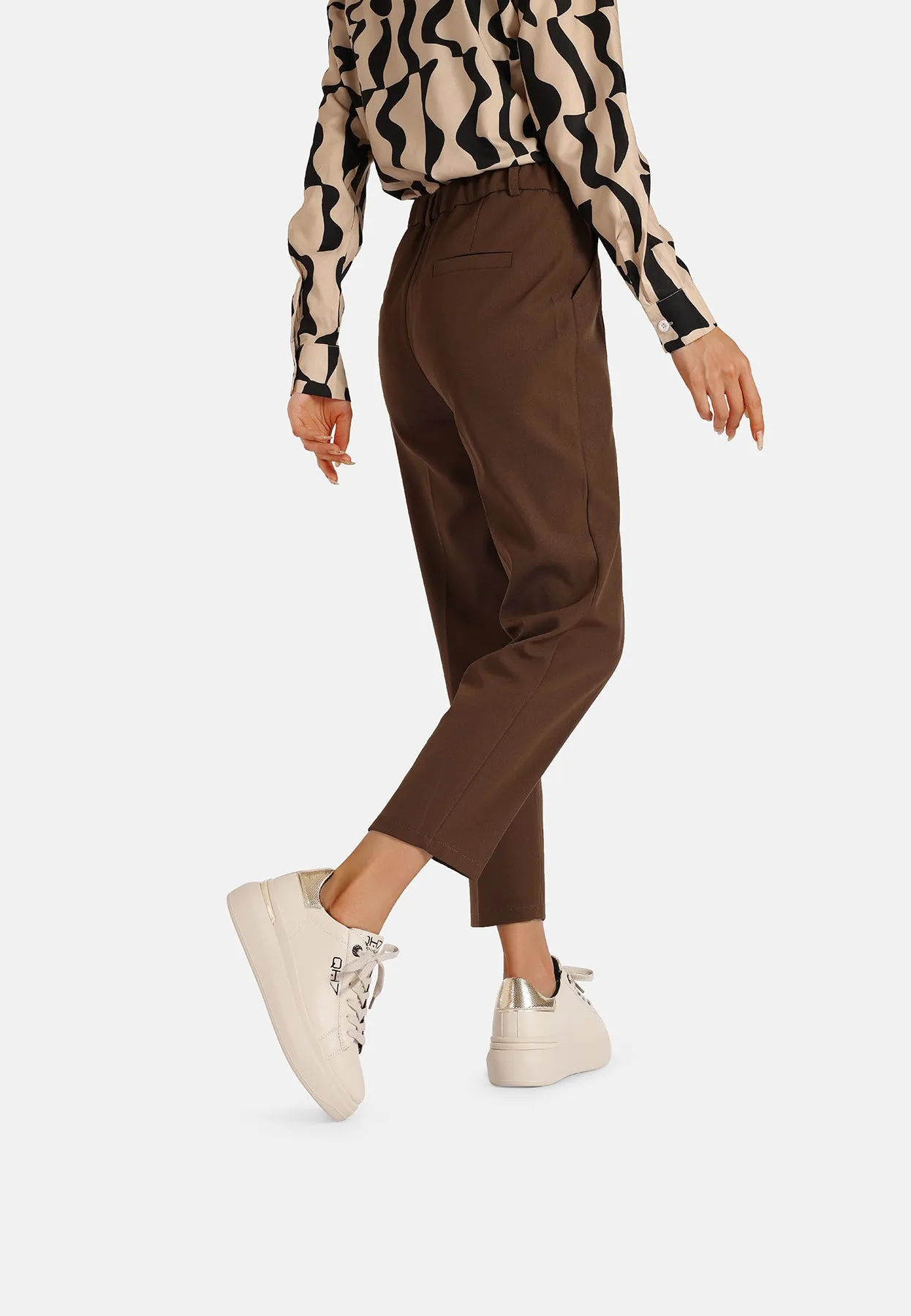 Sneakers in vera pelle QH8003