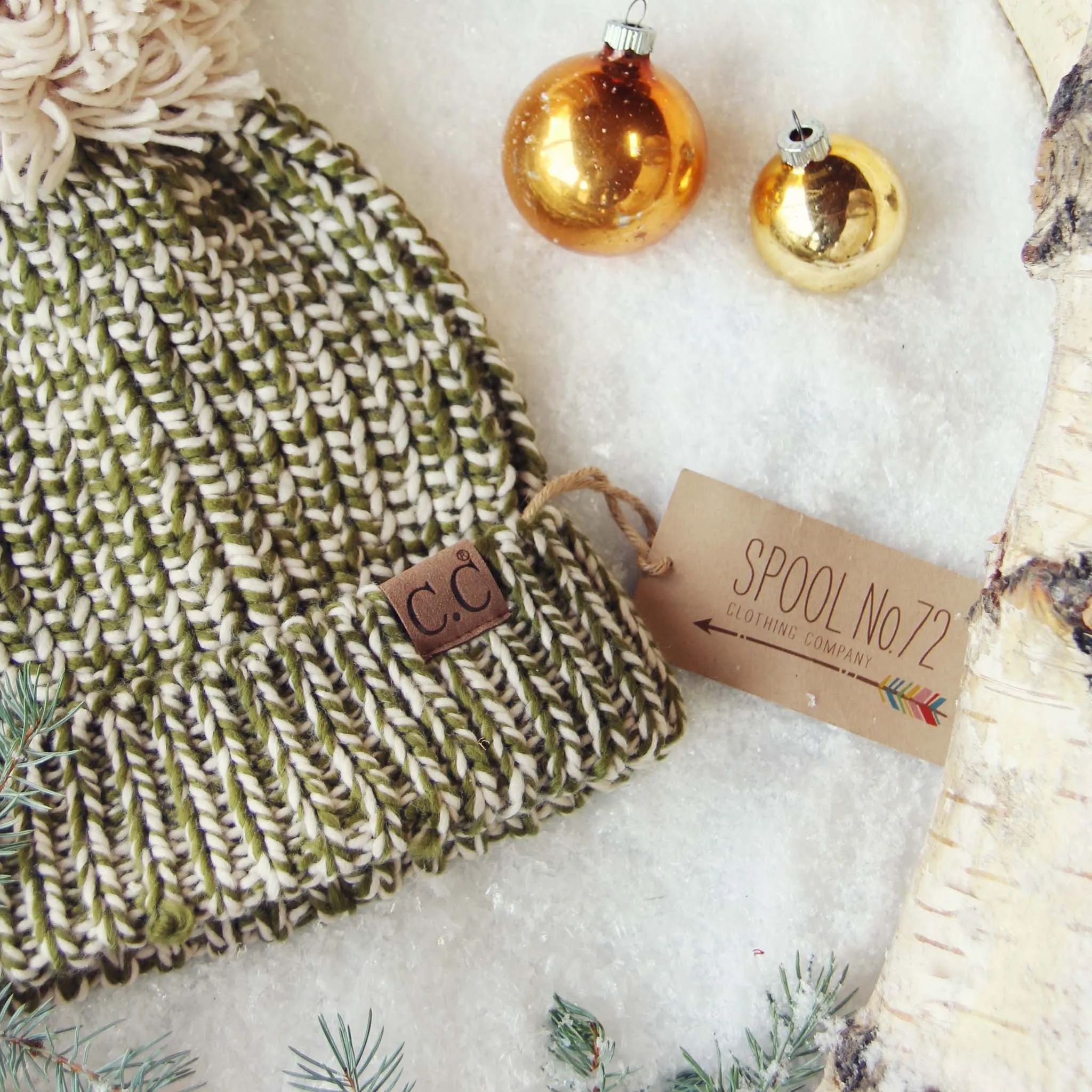 Snowy Sage Beanie