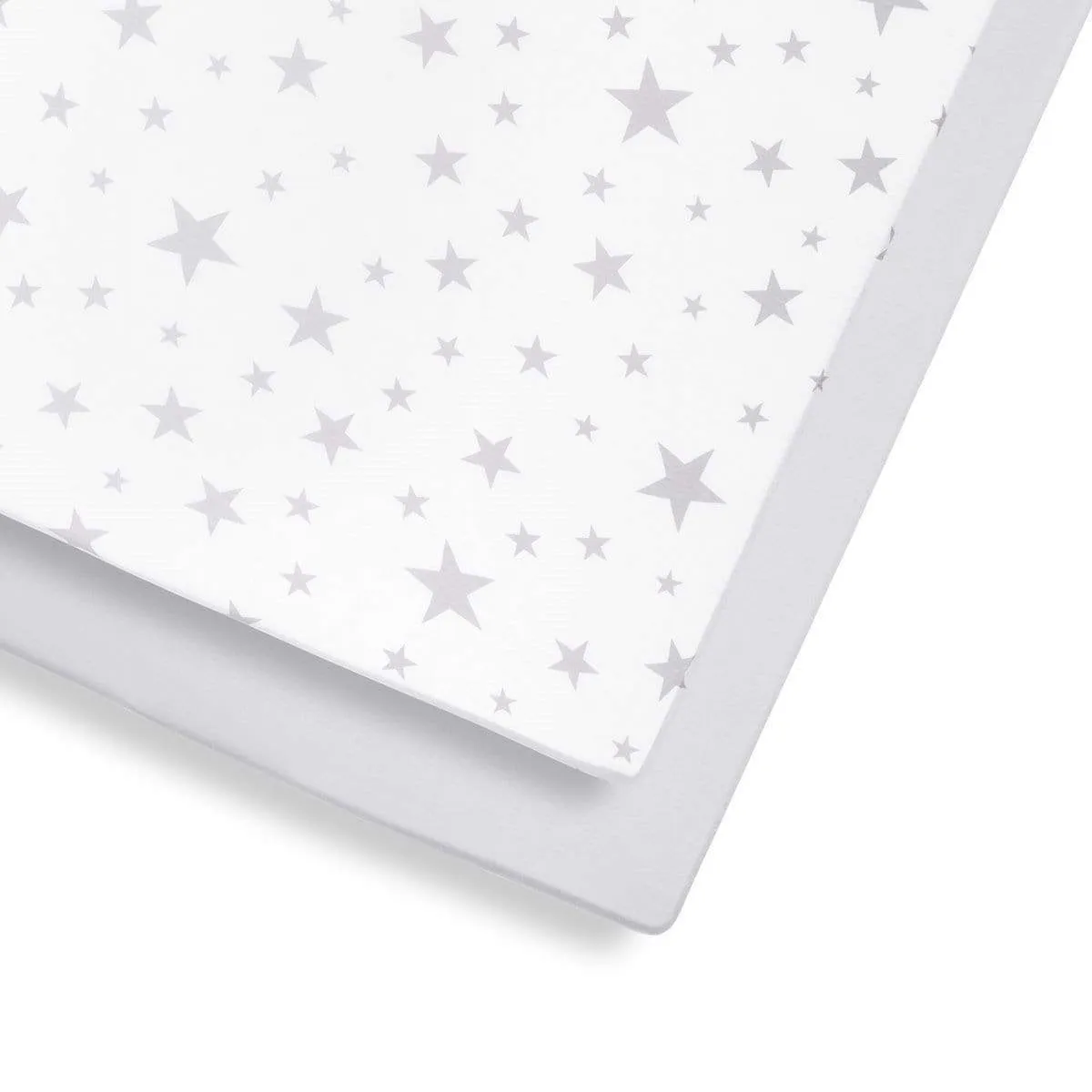 Snuz Cot & Cot Bed 2 Pack Fitted Sheet – Stars