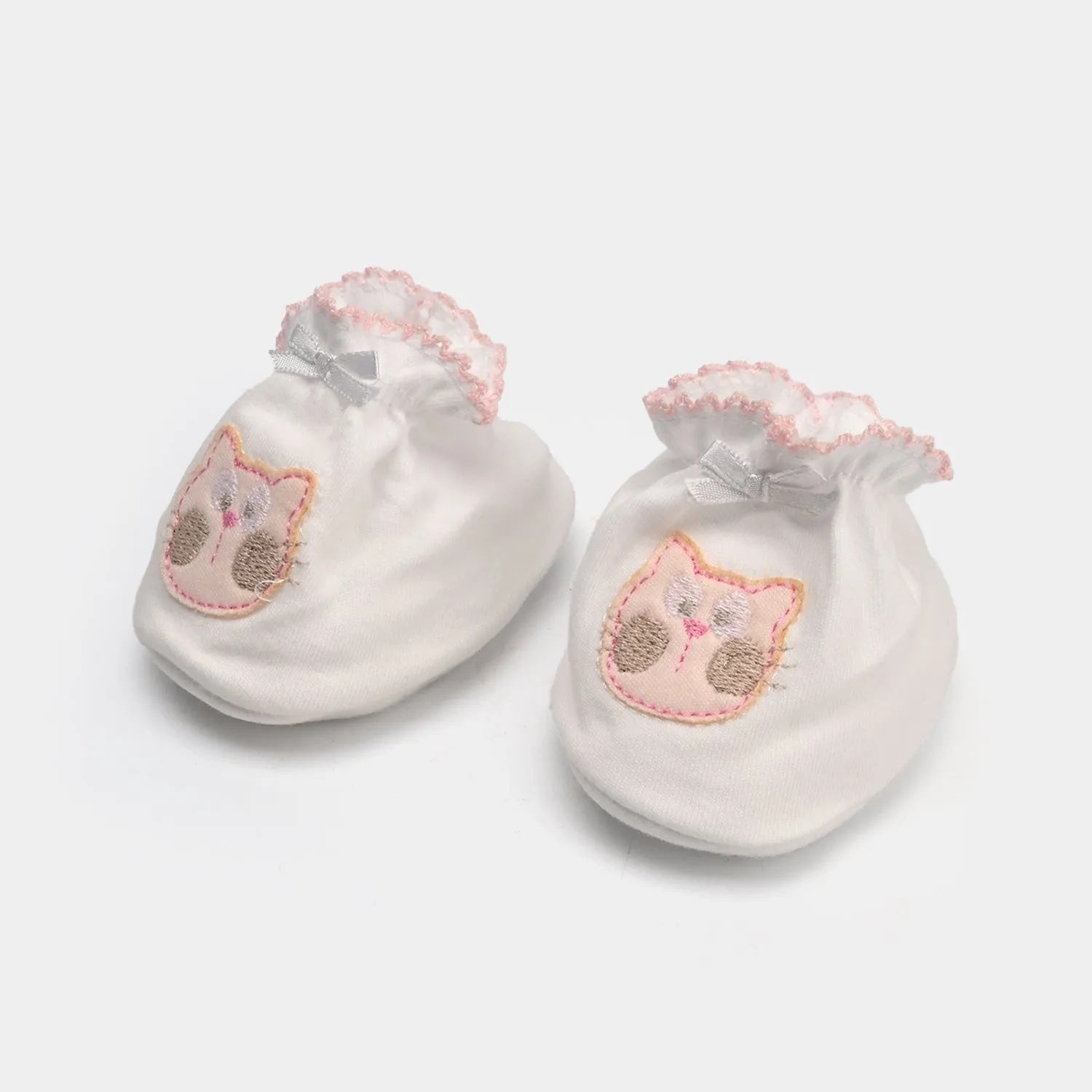 Soft Cotton Baby Booties | 6M To 12M