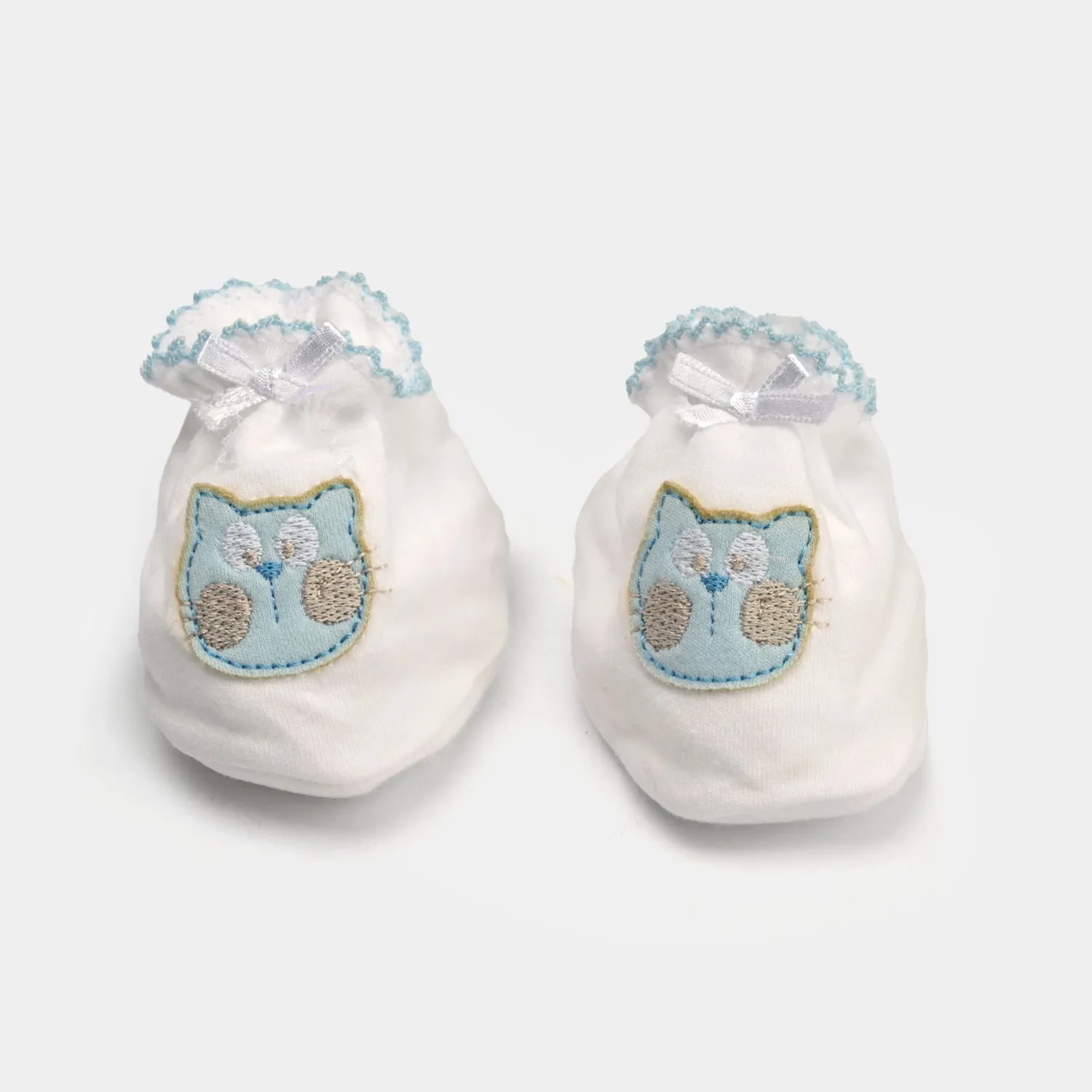Soft Cotton Baby Booties | 6M To 12M