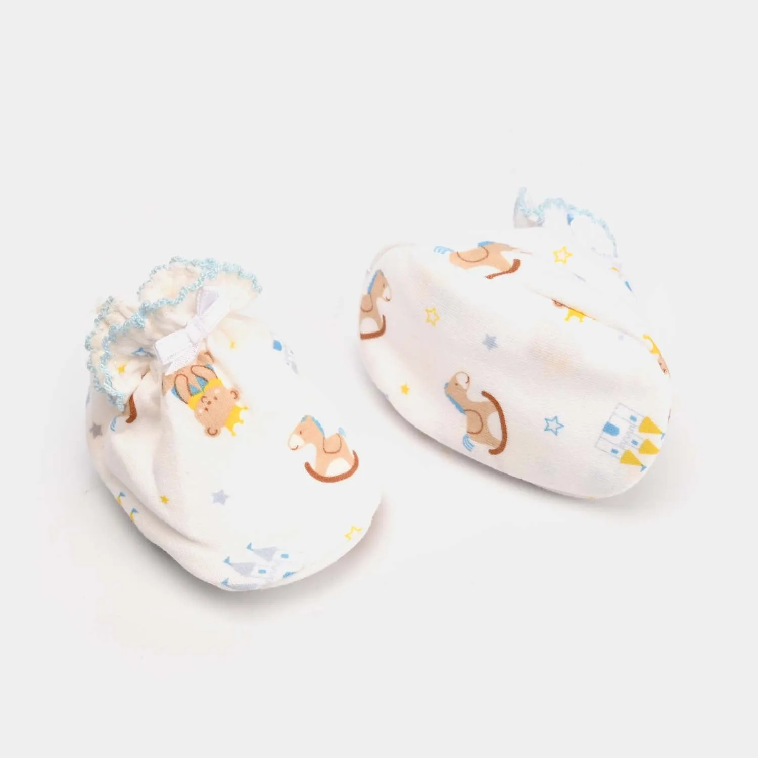 Soft Cotton Baby Booties | 6M To 12M