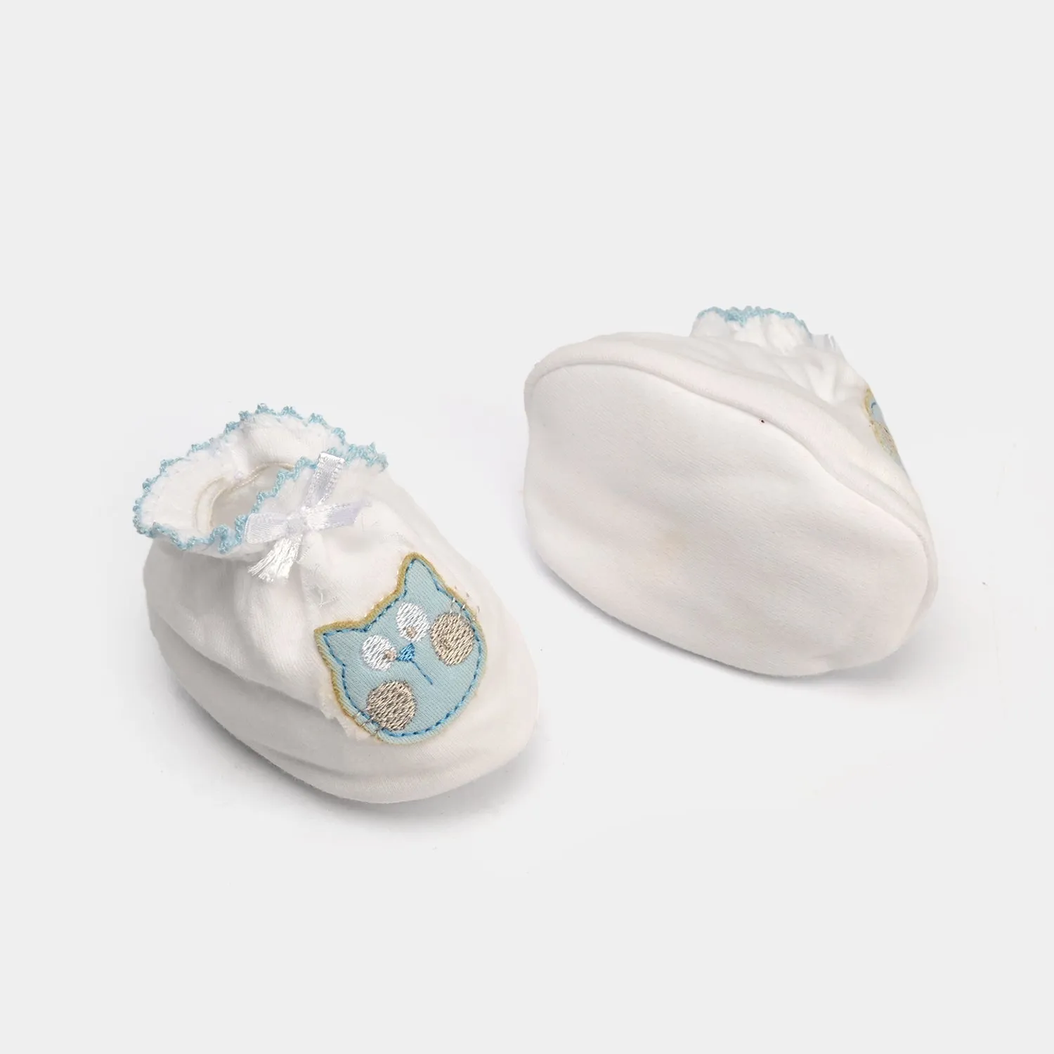 Soft Cotton Baby Booties | 6M To 12M