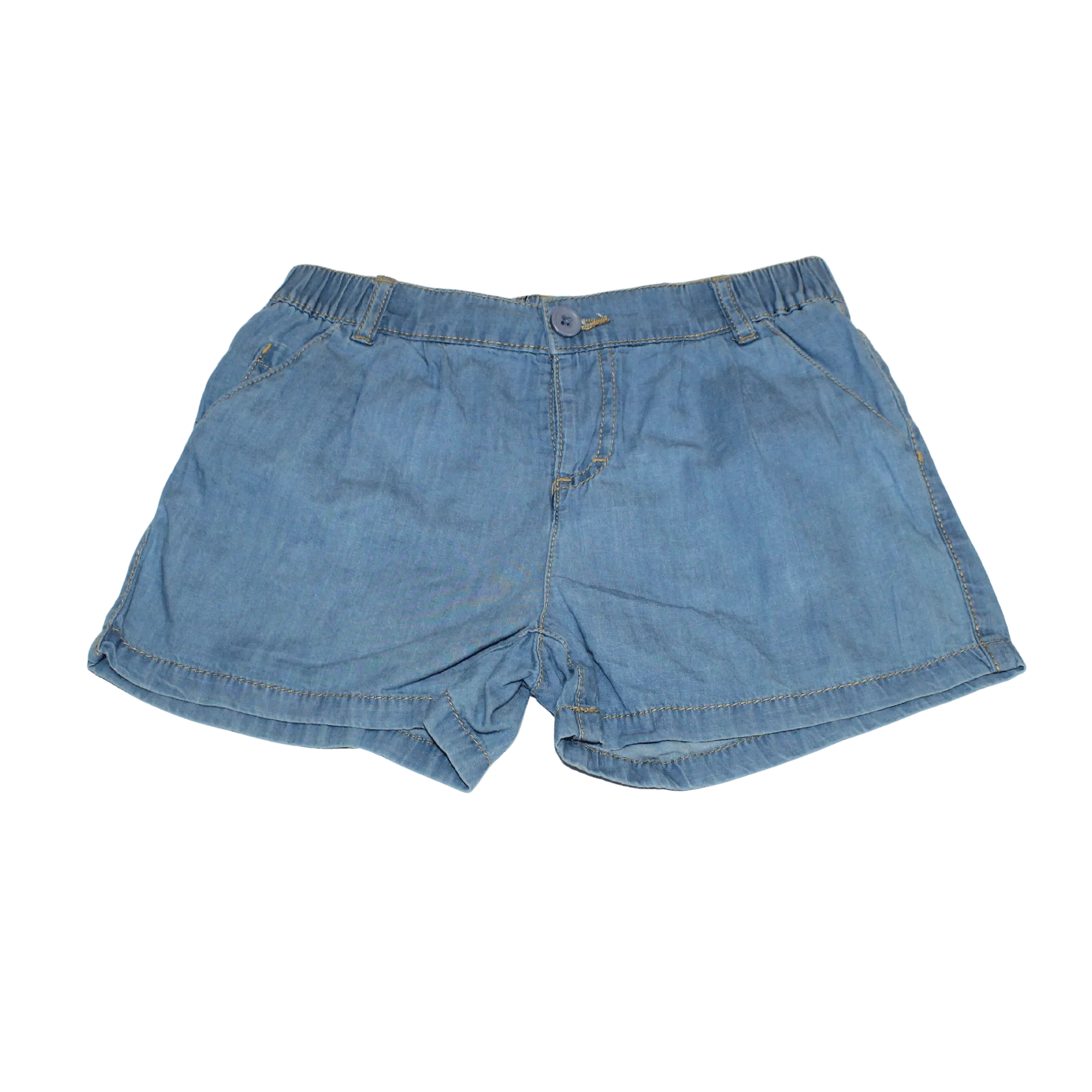 Soft Denim Shorts