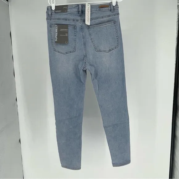 SOFT SURRONDINGS NWT SUPERMELY SOFT HIGH RISE SKINNY SOFT DENIM JEANS AMARYLLIS