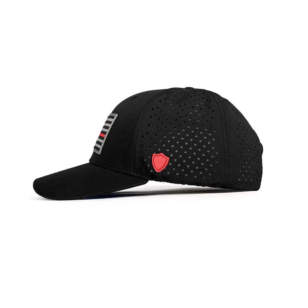 Special Edition Performance Snapback | Red Line | Black