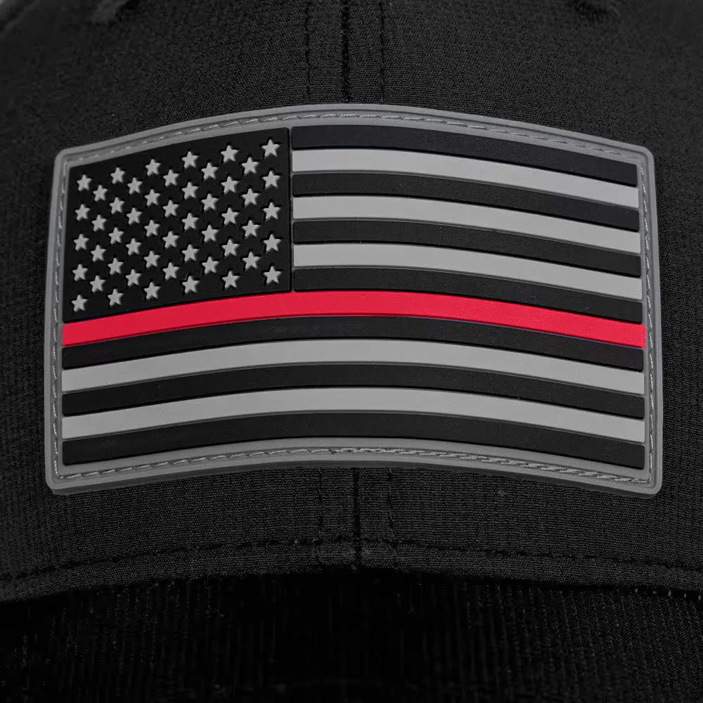 Special Edition Performance Snapback | Red Line | Black