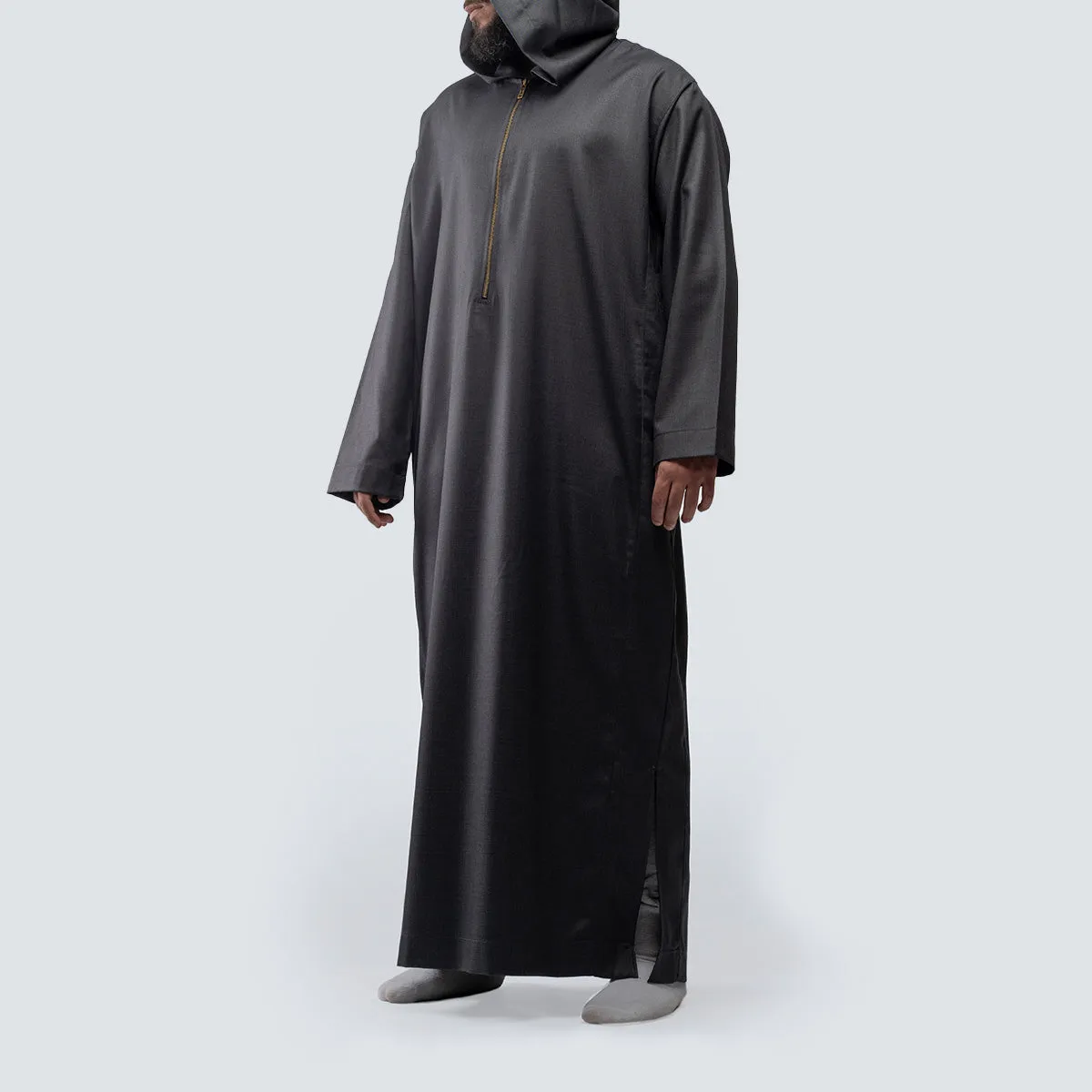 Stabraq Jilbab . Dark Gray