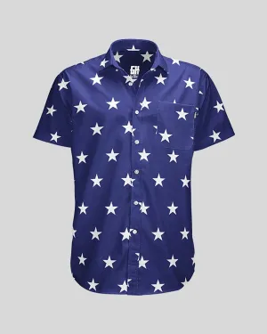 Star Spangled Button Down