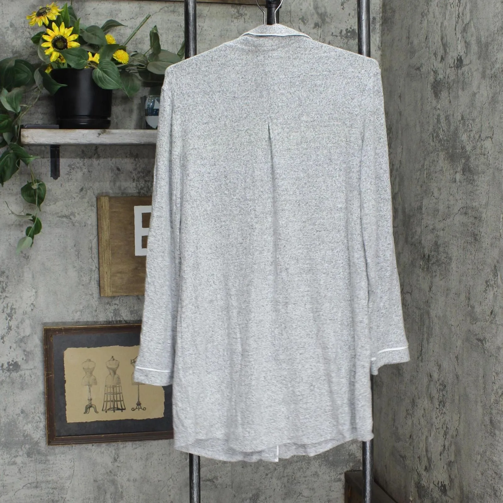Stars Above Women's Perfectly Cozy Knit Notch Collar Nightgown 559881