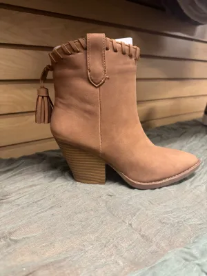 Tan Booties