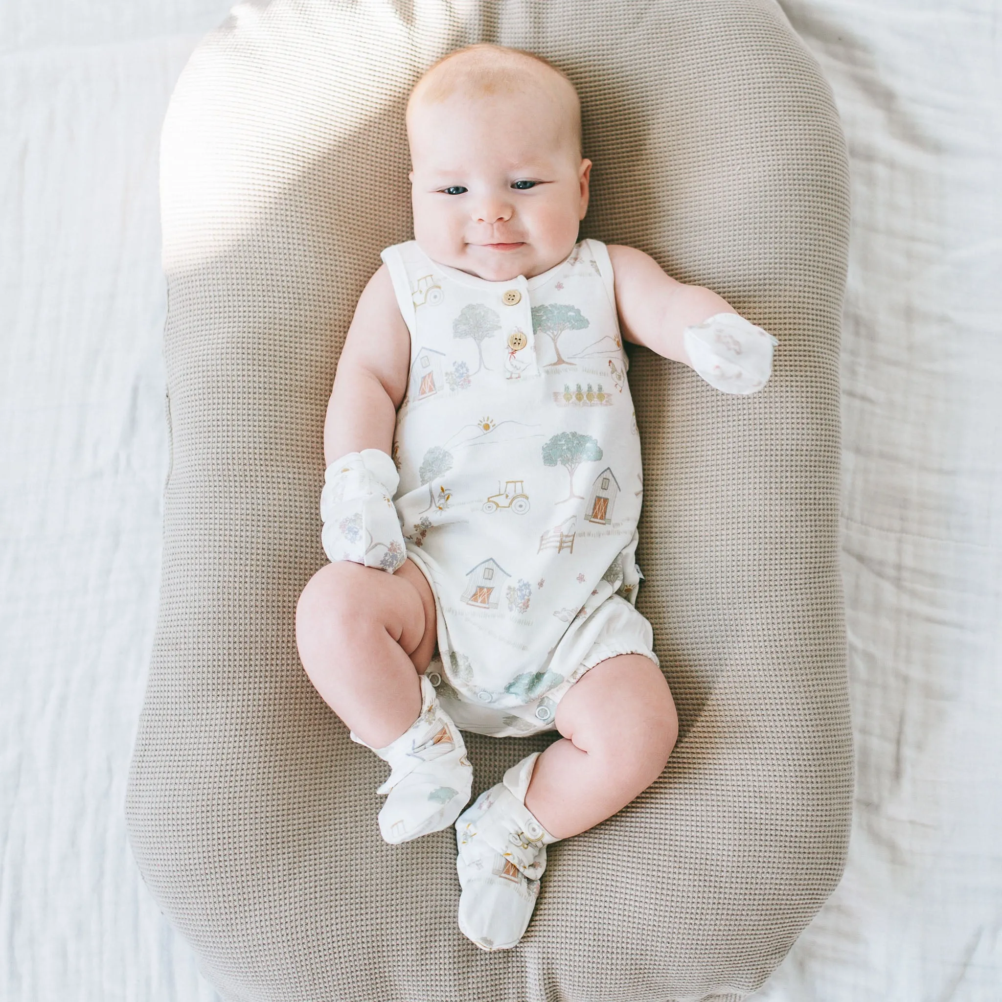 Tank Romper Set- Farm Yard