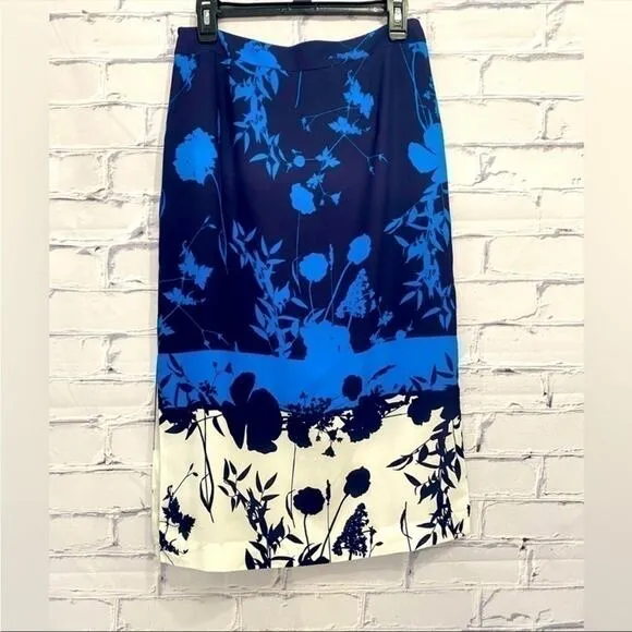 TED BAKER -NWT- Selaah Bluebell Side Slit Midi Skirt | 4‌‌‌‌‌‌‌‌‌‌‌‌‌‌‌‌‌‌‌‌‌‌‌‌