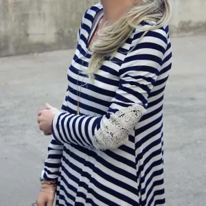 The Lace Patch Dress