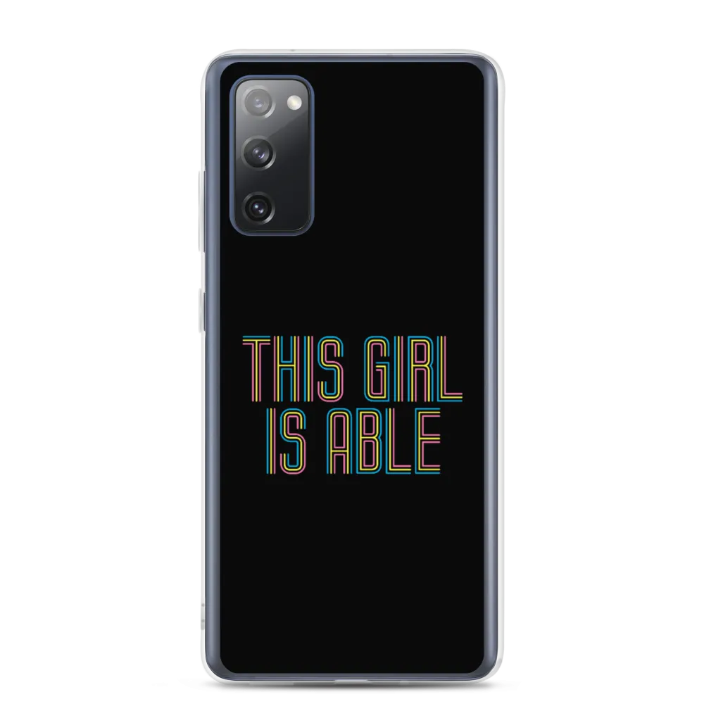 This Girl is Able (Samsung Case)