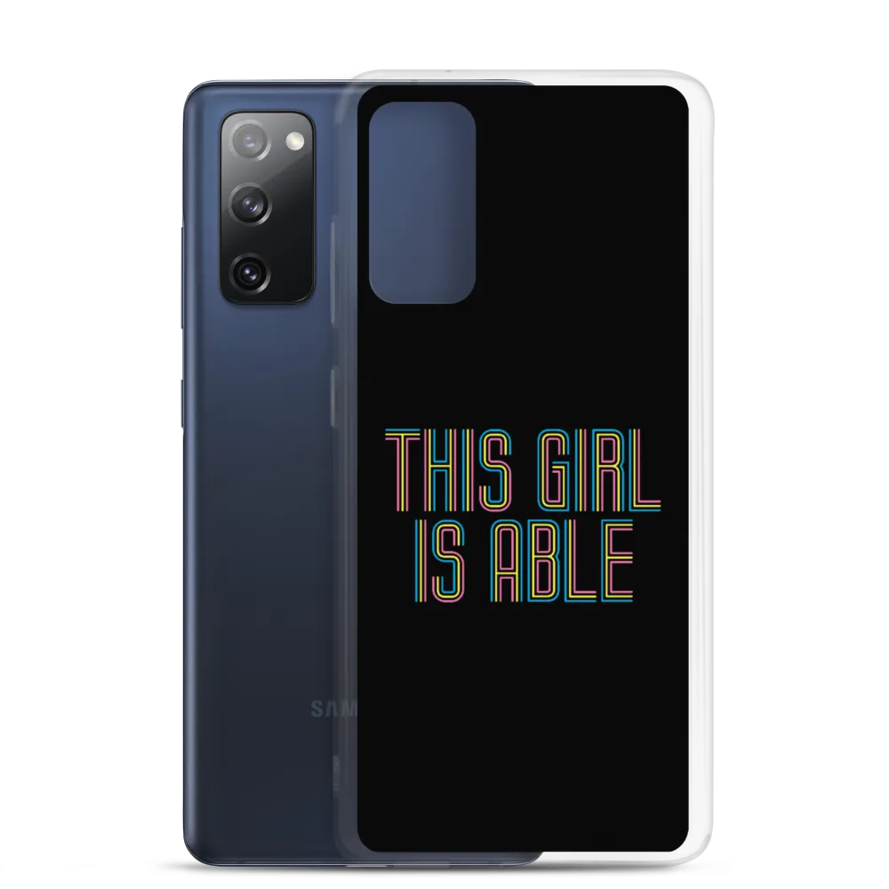 This Girl is Able (Samsung Case)