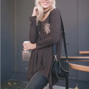 Timber Sequin Tee