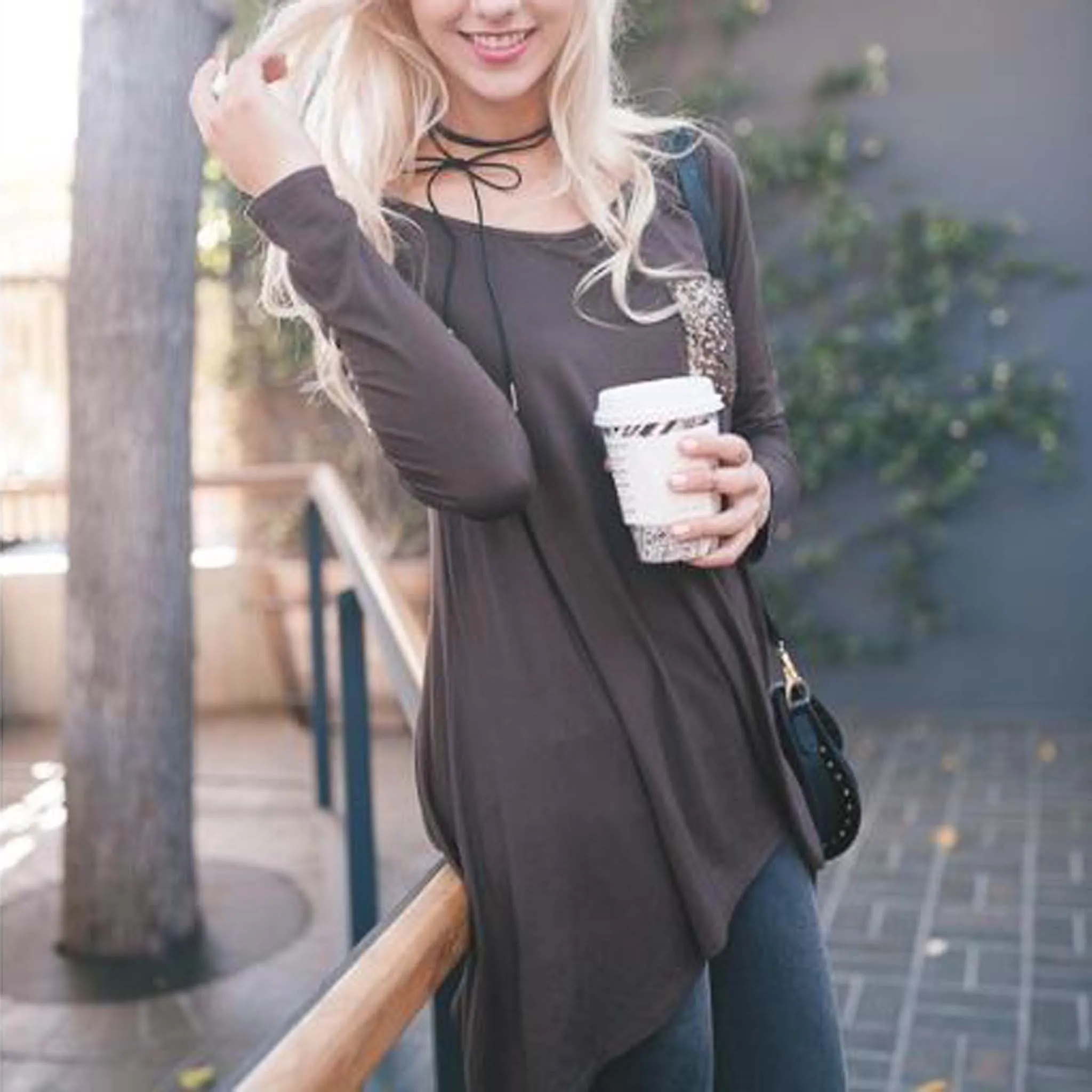 Timber Sequin Tee
