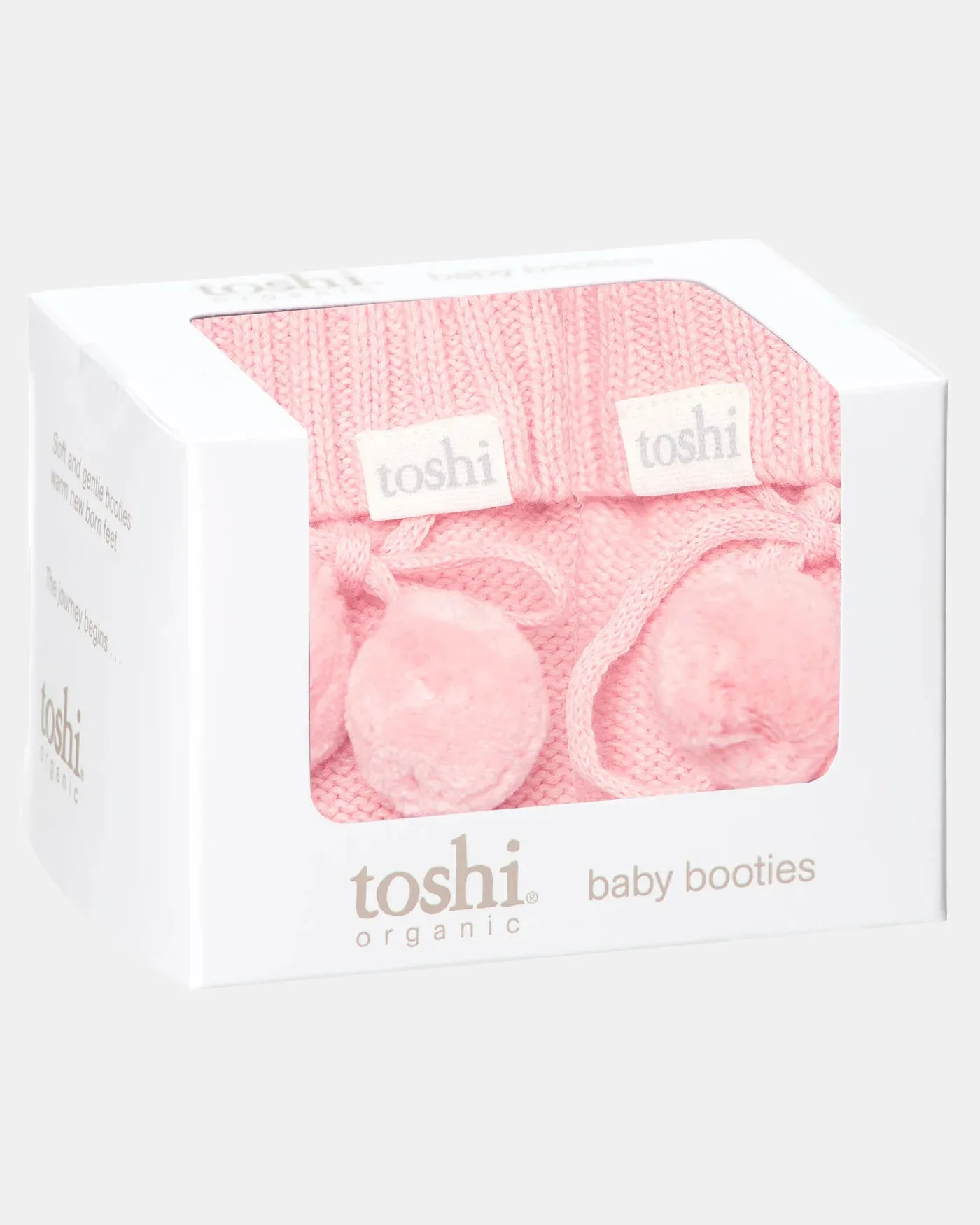 Toshi | Organic Booties Marley - Pearl