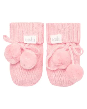 Toshi | Organic Booties Marley - Pearl