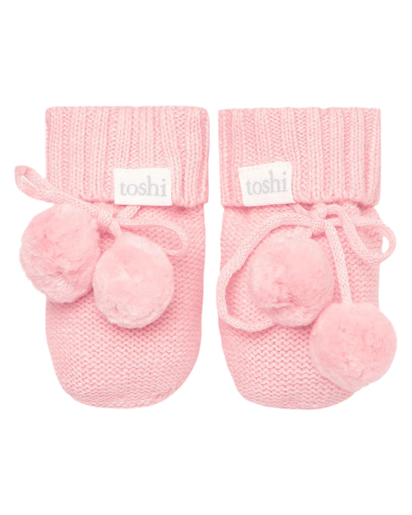 Toshi | Organic Booties Marley - Pearl