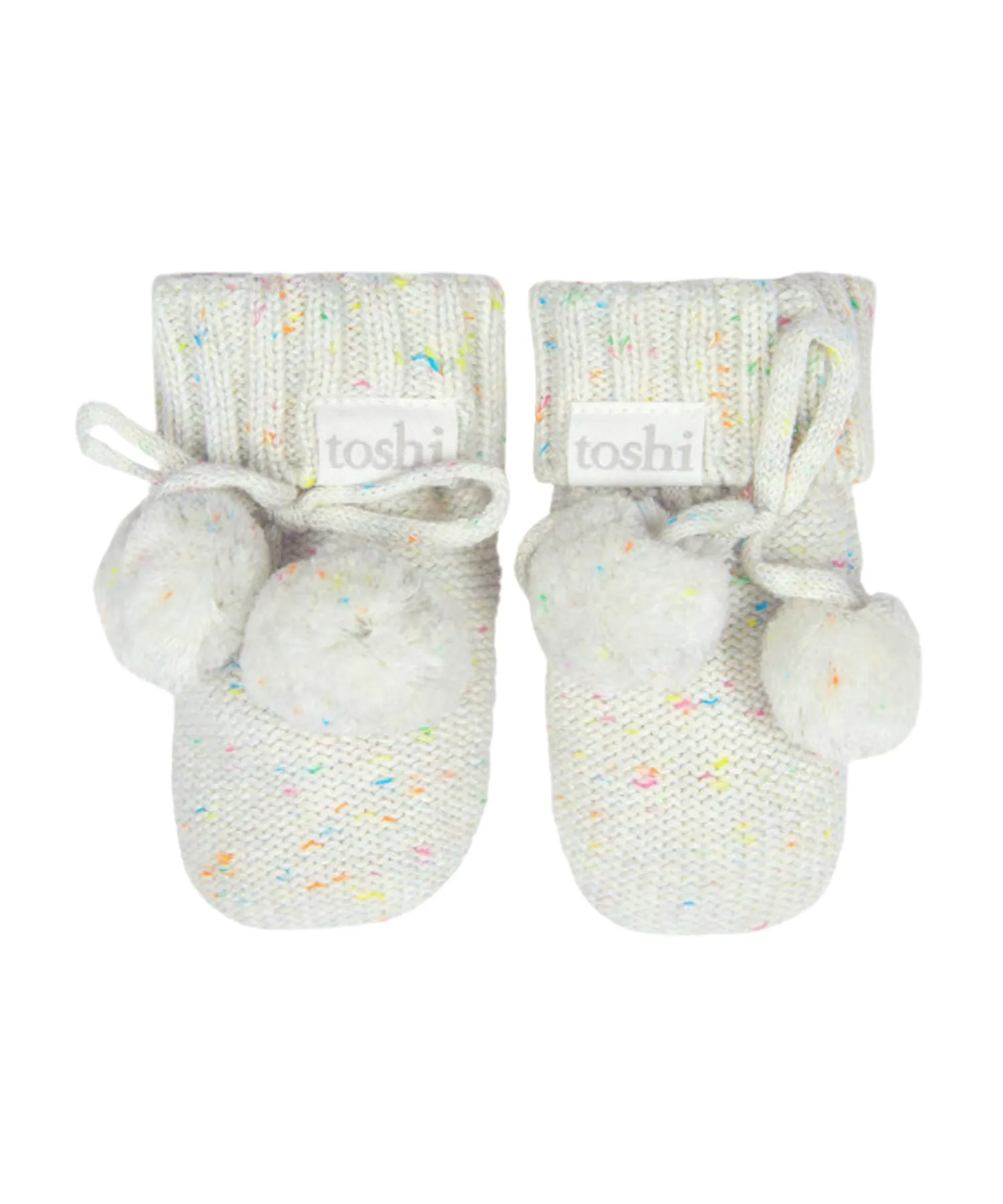 Toshi | Organic Booties Marley - Snowflake