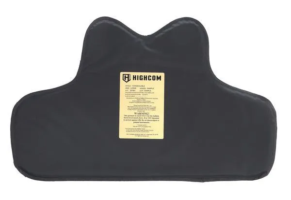 TRISTATE ARMOR SALES LEVEL IIIA CONCEALABLE PACKAGE #4 WITH ONE CARRIER & SPECIAL THREAT TRAUMA PAD