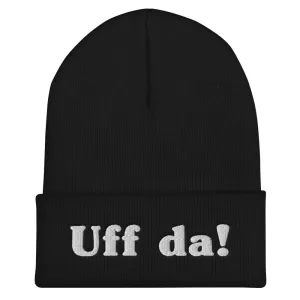 Uff Da Embroidered Beanie