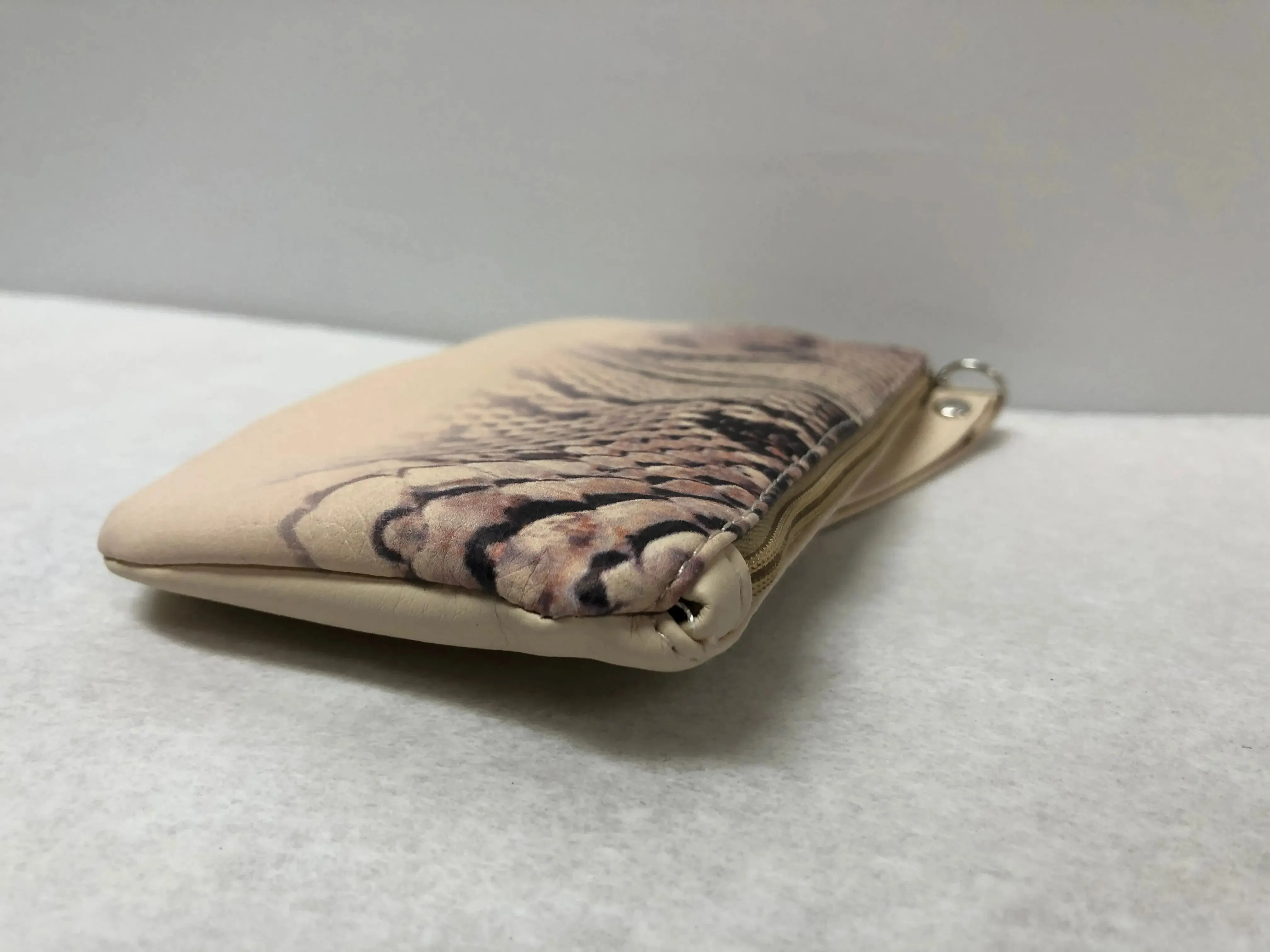 Unbranded Leopard Pattern Optical Eyeglass Zipper Pouch Case Storage | KMOPT-125