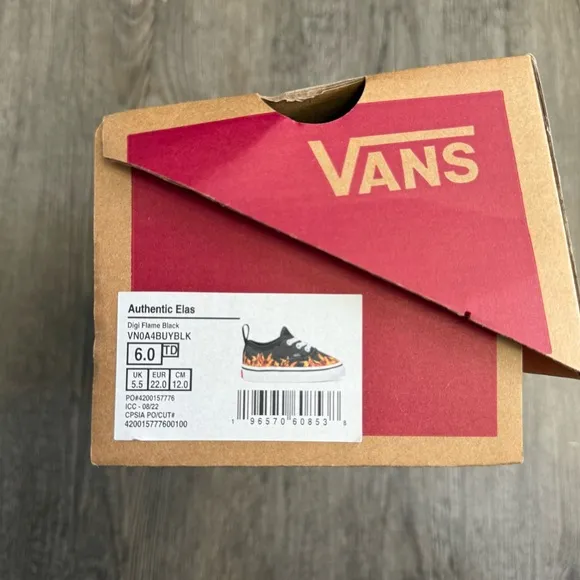 Vans Elias Toddler Digi Flame Sneakers