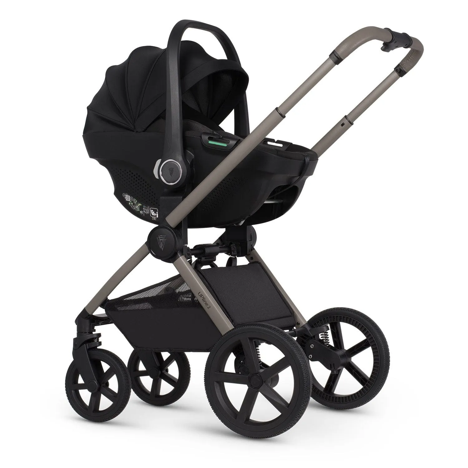Venicci Tinum Upline 2 3 in 1 Travel System - Taupe