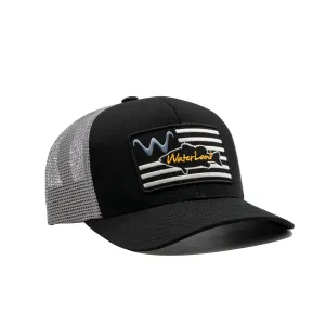 WaterLand Flag - Black/Gray
