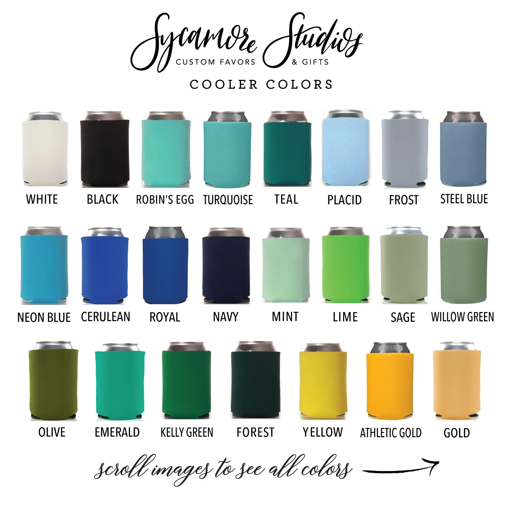 Wedding Can Cooler #145R - To Have and To Hold