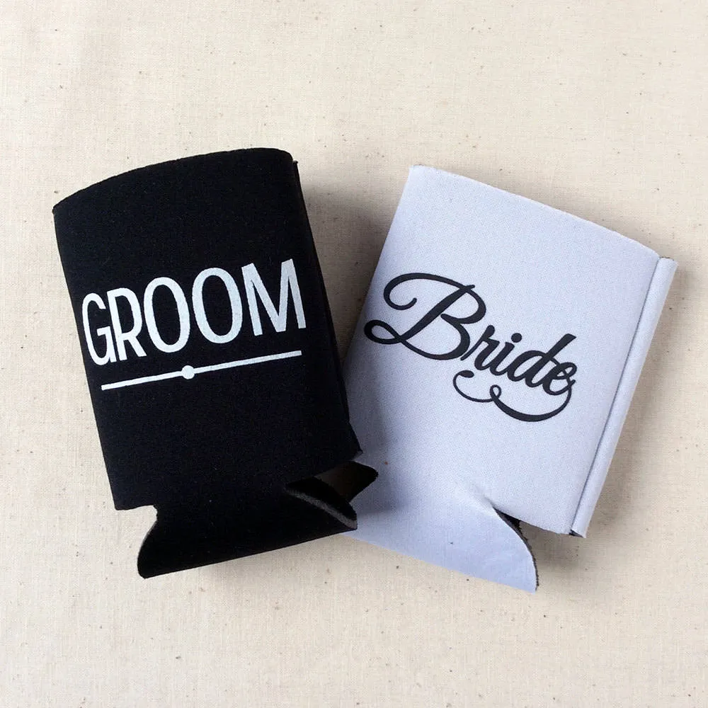 Wedding Can Cooler #145R - To Have and To Hold