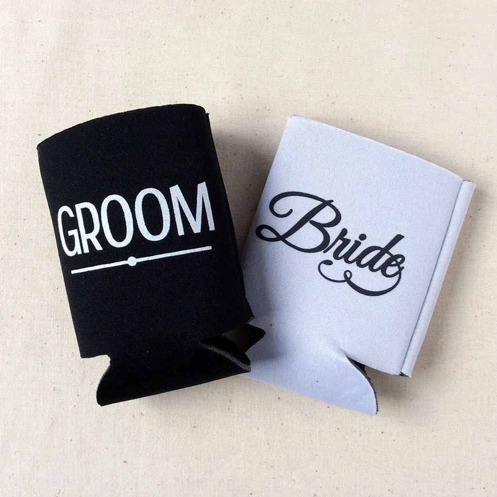 Wedding Can Cooler #145R - To Have and To Hold