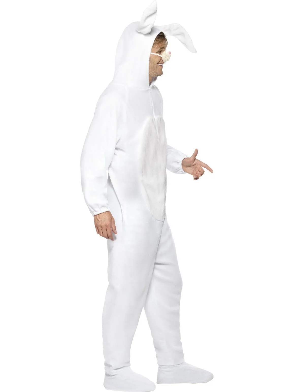 White Rabbit Jumpsuit Costume