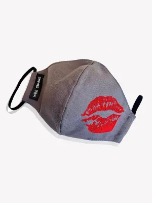 Wild Swans Mask - Grey