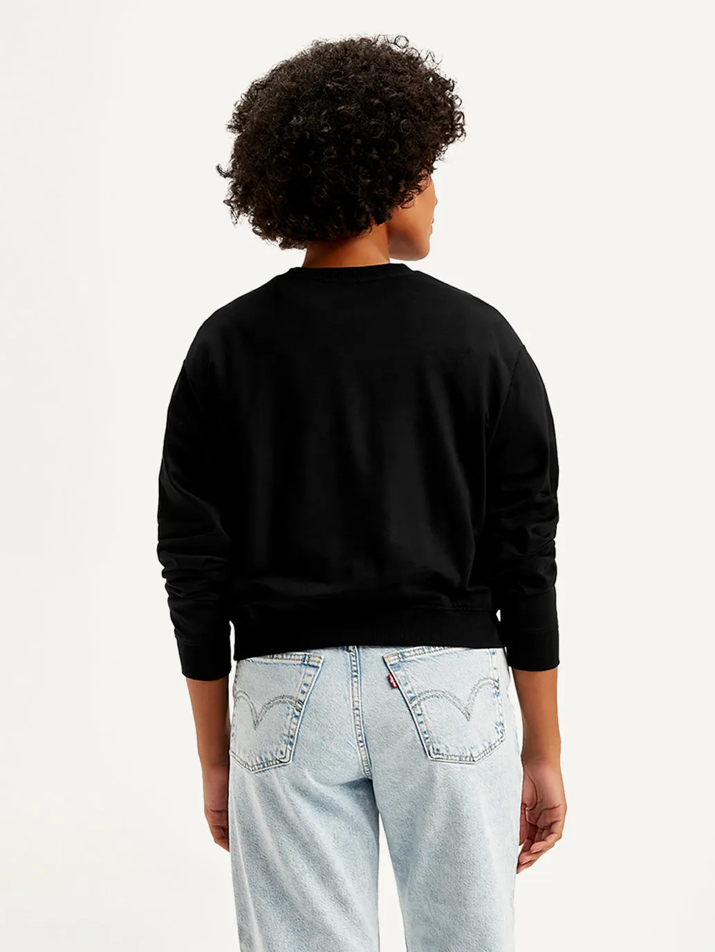 Women's Embossed Regular Fit Sweatshirt