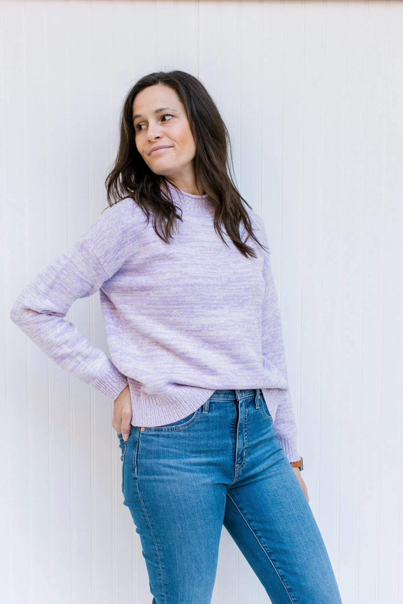 X Lilac Love Sweater