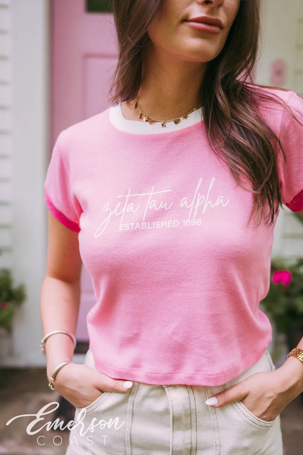 Zeta Tau Alpha Recruitment Frenchy Tee