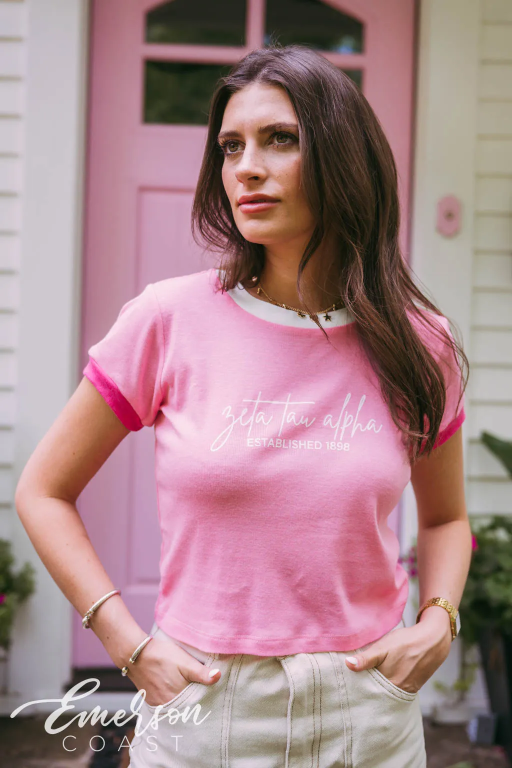 Zeta Tau Alpha Recruitment Frenchy Tee