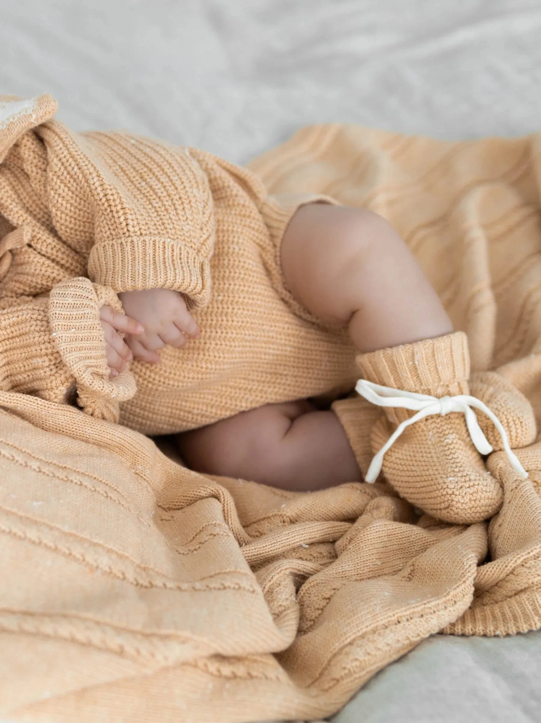 Ziggy Lou Booties - Sand Fleck/Milk