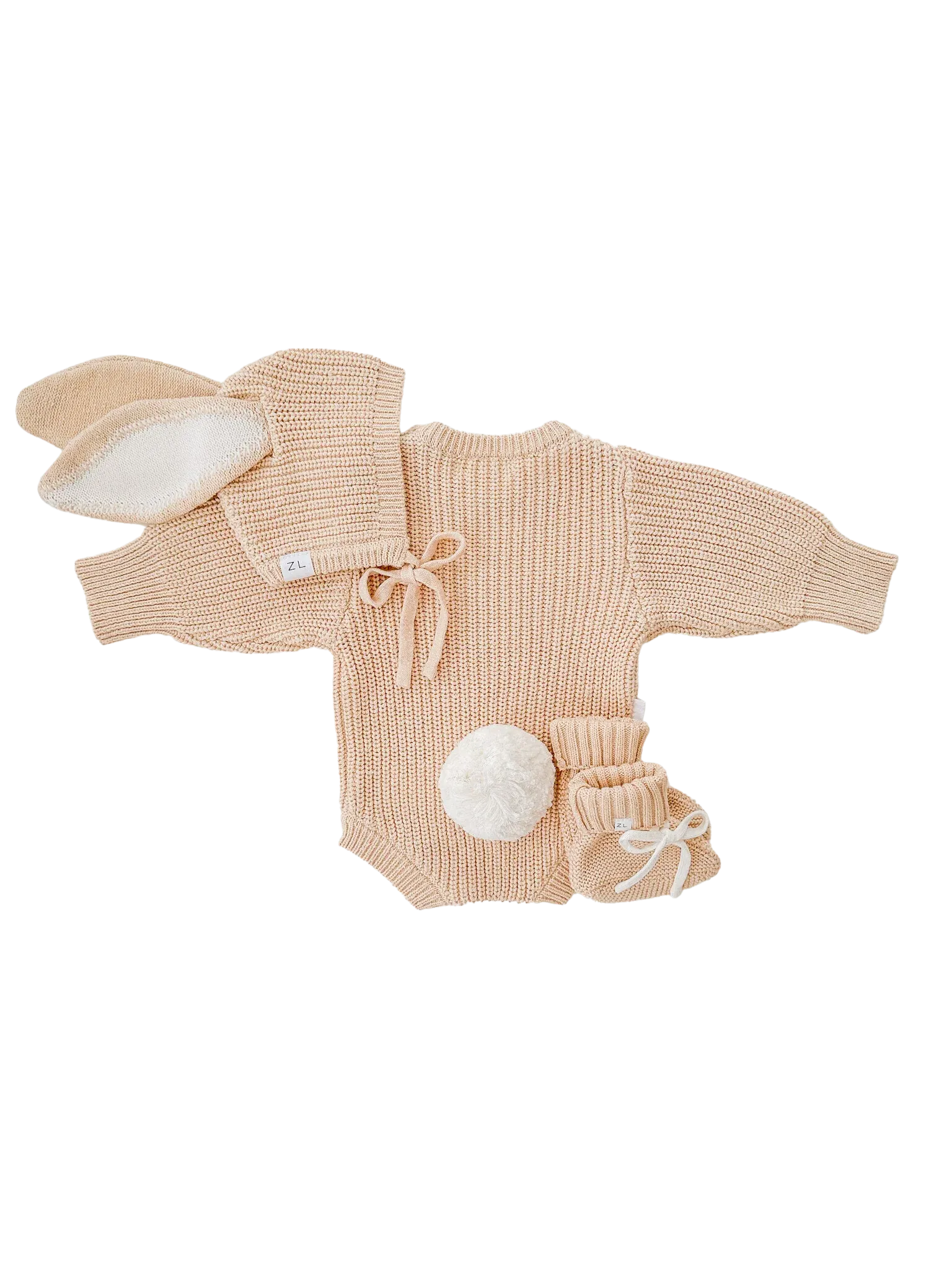 Ziggy Lou Booties - Sand Fleck/Milk